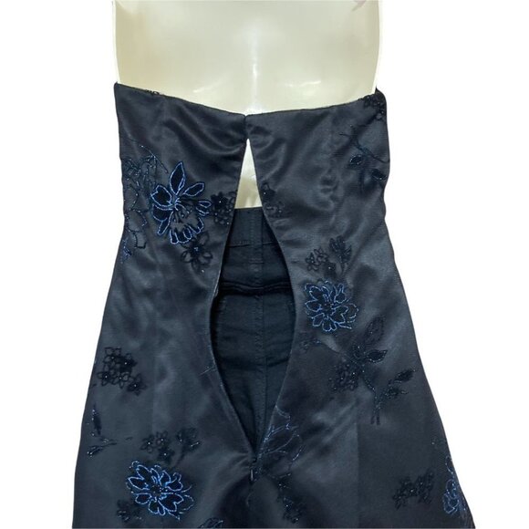 Onyx Nite Strapless Formal Dress Black Size 6 - Picture 8 of 14